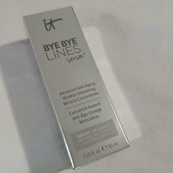 IT BYE BYE LINES SERUM 1 fl oz NIB Advanced Anti-Aging Wrinkle-Smoothing serum - Picture 2 of 9